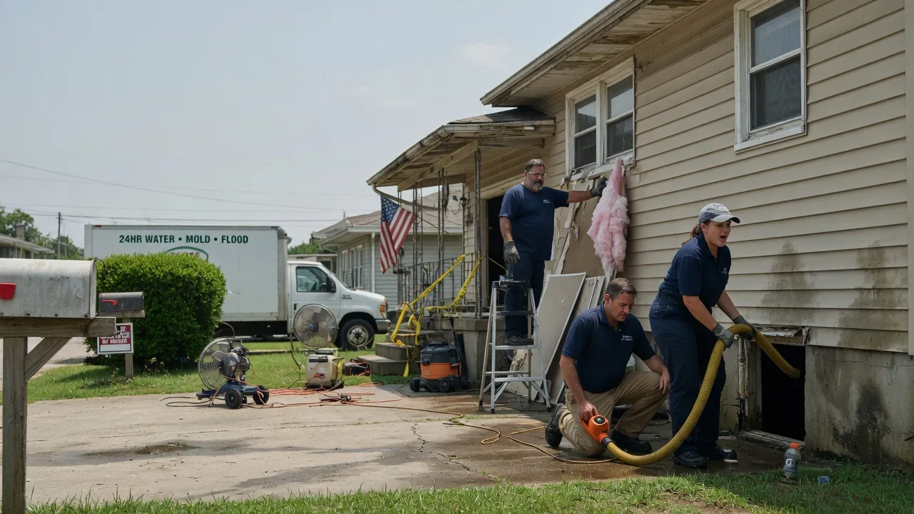 Water Damage Repair in Oneida, AR near me